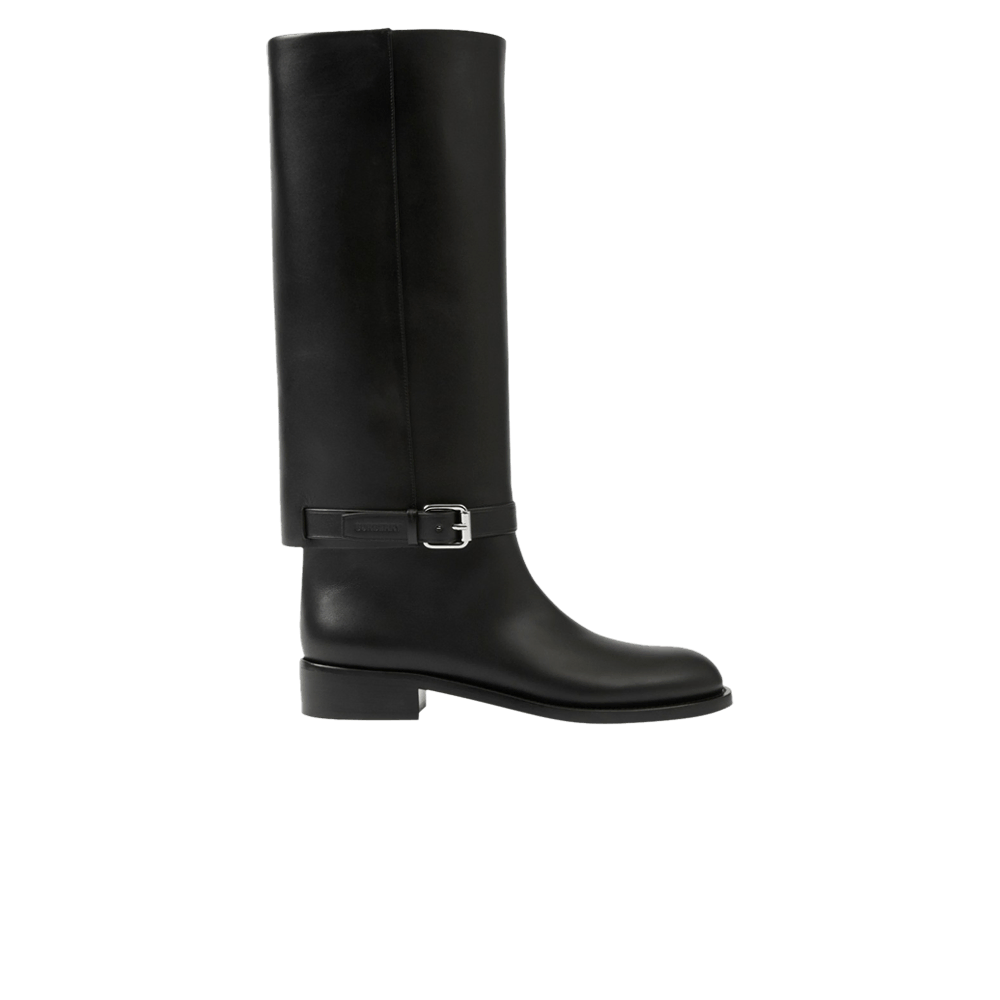 Кроссовки Burberry Wmns Leather Boot 'Black'