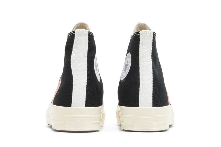 Кроссовки Converse Comme des Garçons PLAY x Chuck 70 High 'Black' 2023