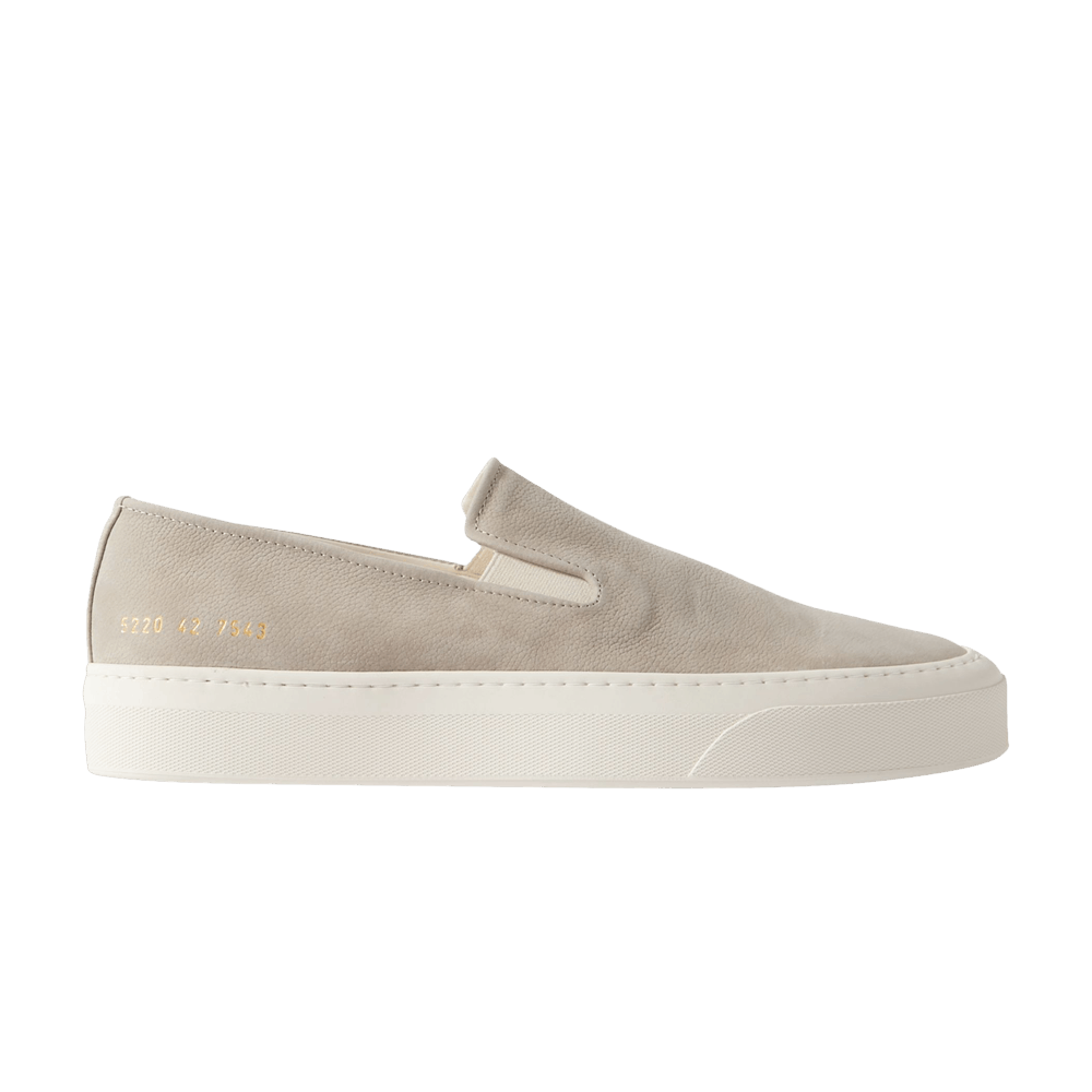 Кроссовки Common Projects Bumpy Nubuck Slip-On 'Grey'