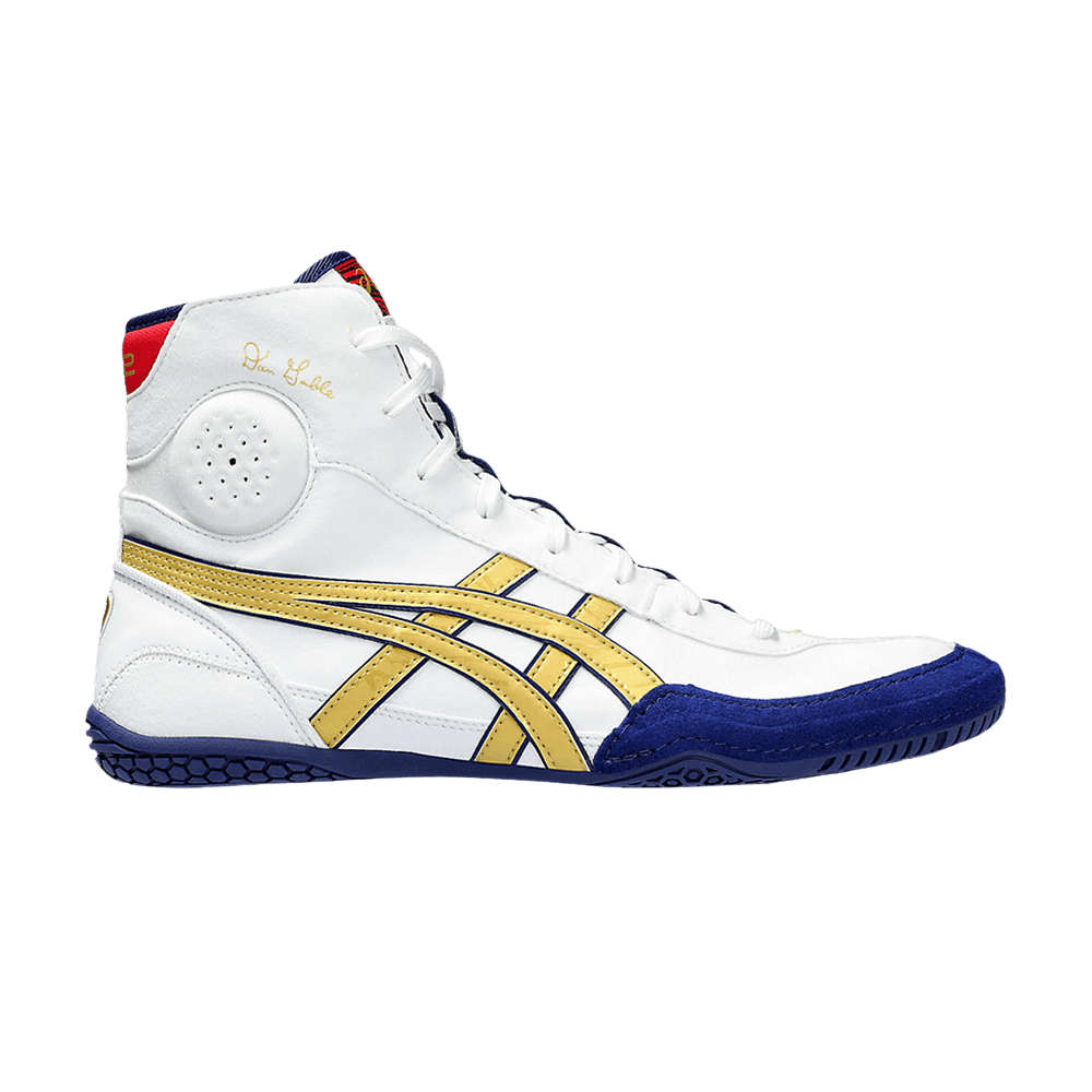 ASICS Dan Gable Evo 3 White Rich Gold 1081A065 100