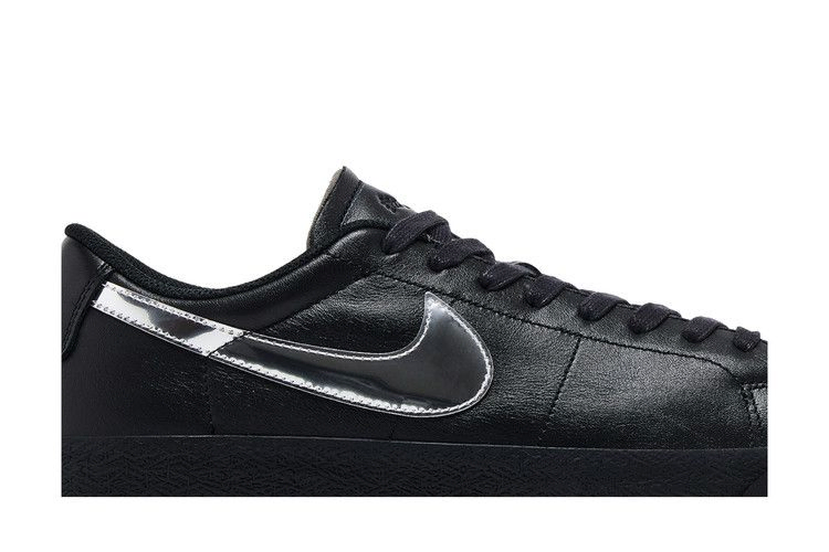 Кроссовки Nike Dancer Skateboards x Zoom Blazer Low SB 'Black Metallic Silver'