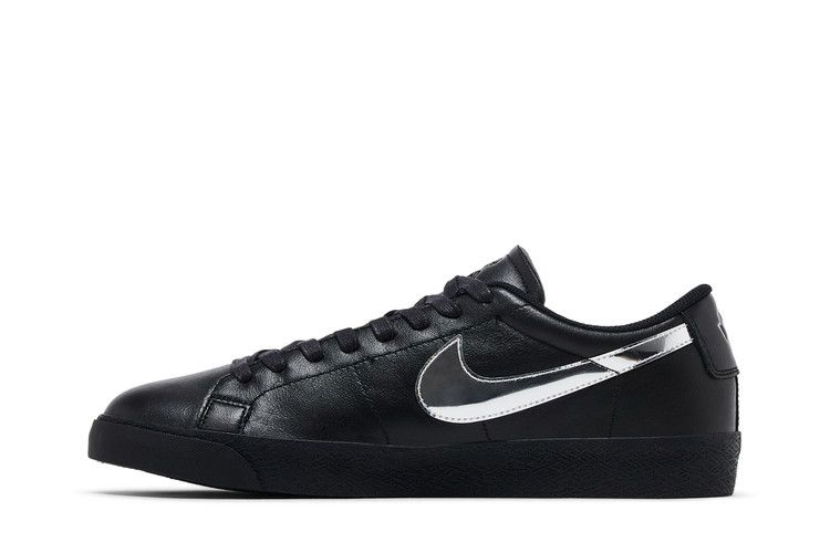 Кроссовки Nike Dancer Skateboards x Zoom Blazer Low SB 'Black Metallic Silver'