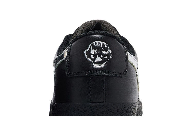 Кроссовки Nike Dancer Skateboards x Zoom Blazer Low SB 'Black Metallic Silver'