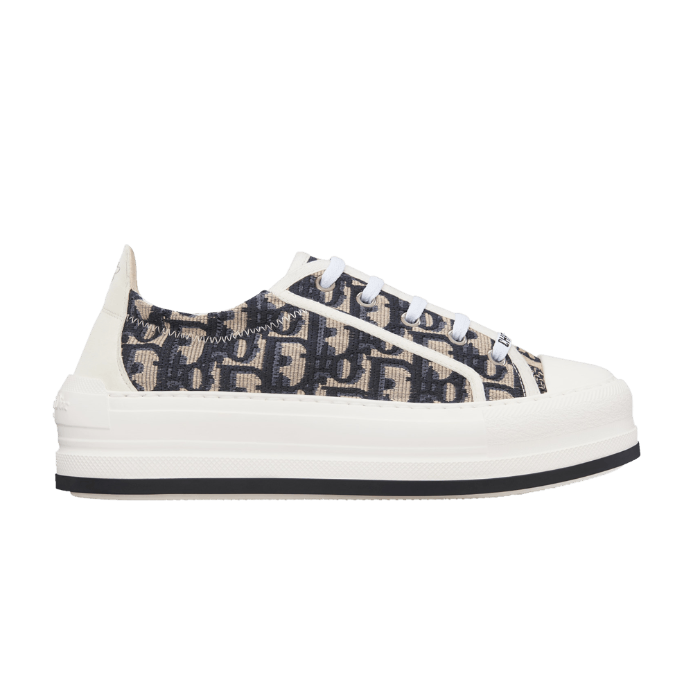 Кроссовки Dior Wmns Walk'n'Dior Platform 'Dior Oblique - Deep Blue'