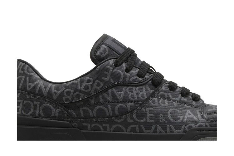 Кроссовки Dolce & Gabbana New Roma Low 'Allover Jacquard Logo - Black'