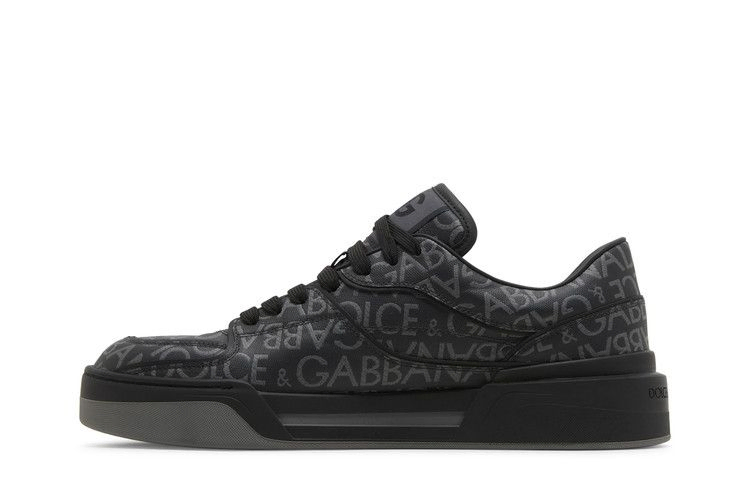 Кроссовки Dolce & Gabbana New Roma Low 'Allover Jacquard Logo - Black'