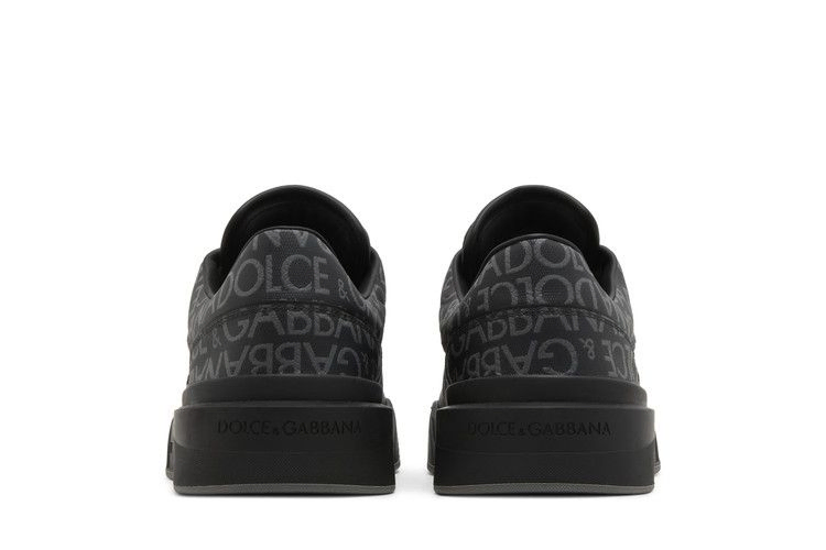 Кроссовки Dolce & Gabbana New Roma Low 'Allover Jacquard Logo - Black'
