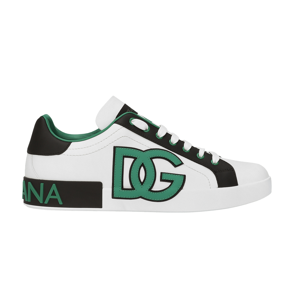 Кроссовки Dolce & Gabbana Portofino 'White Green Black'