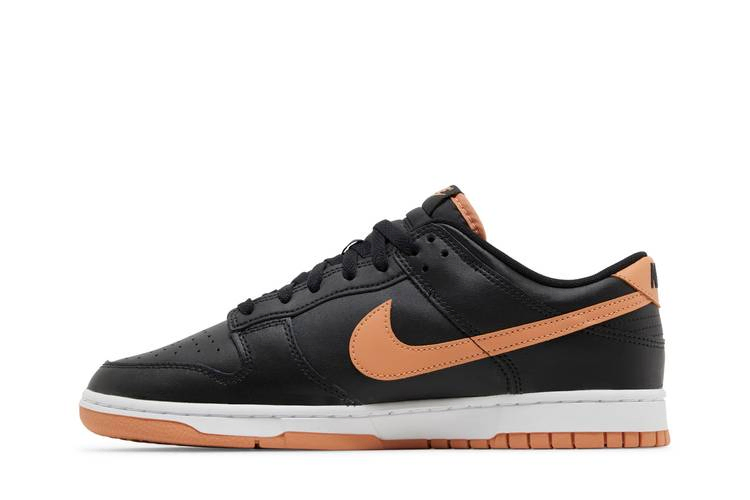 Кроссовки Nike Dunk Low 'Black Amber Brown'
