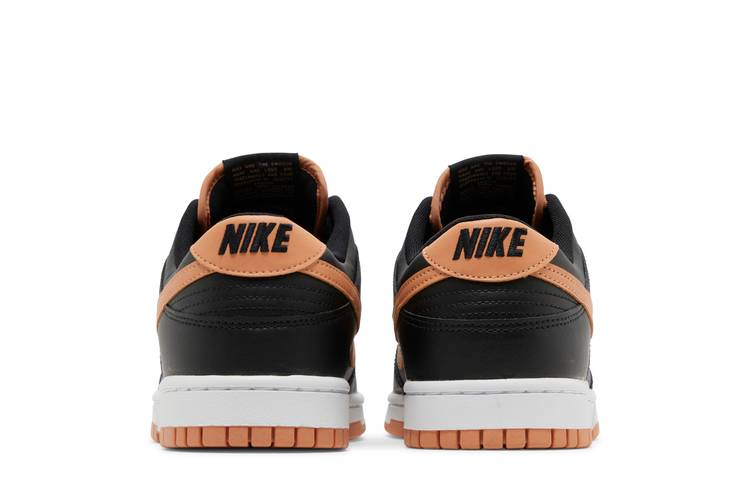 Кроссовки Nike Dunk Low 'Black Amber Brown'