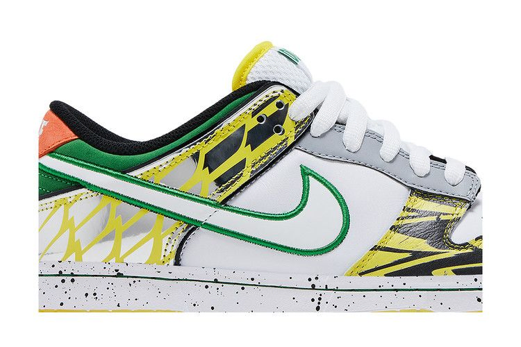 Кроссовки Nike Dunk Low 'What the Duck - University of Oregon Away' PE