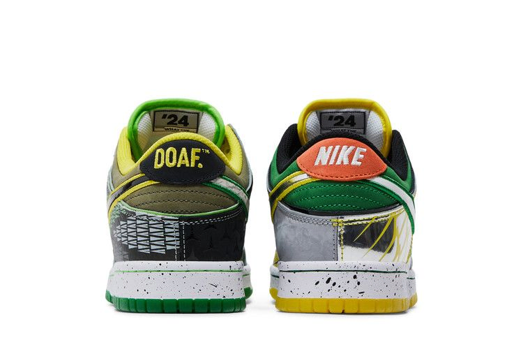 Кроссовки Nike Dunk Low 'What the Duck - University of Oregon Away' PE