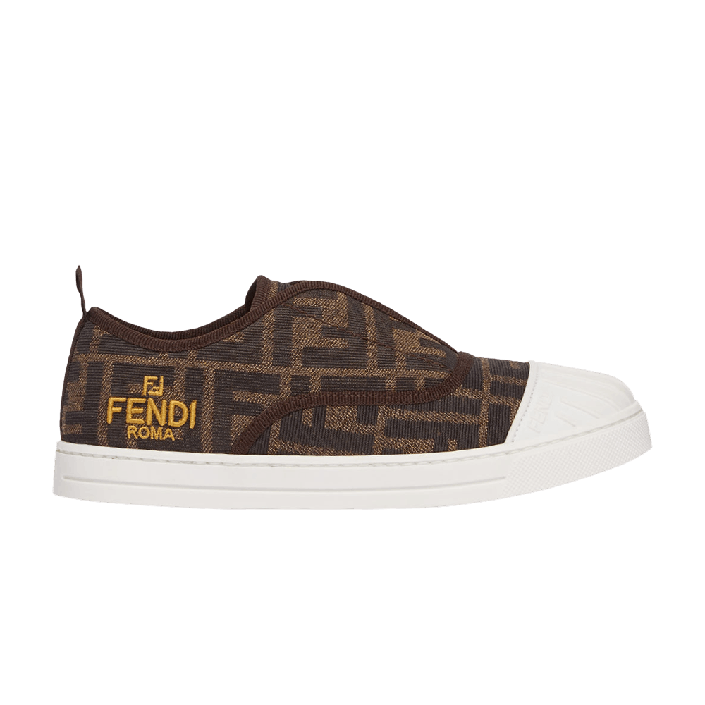 fendi-slip-on-sneaker-junior-allover-ff-logo-tobacco-jmr462-ajze-f1njk