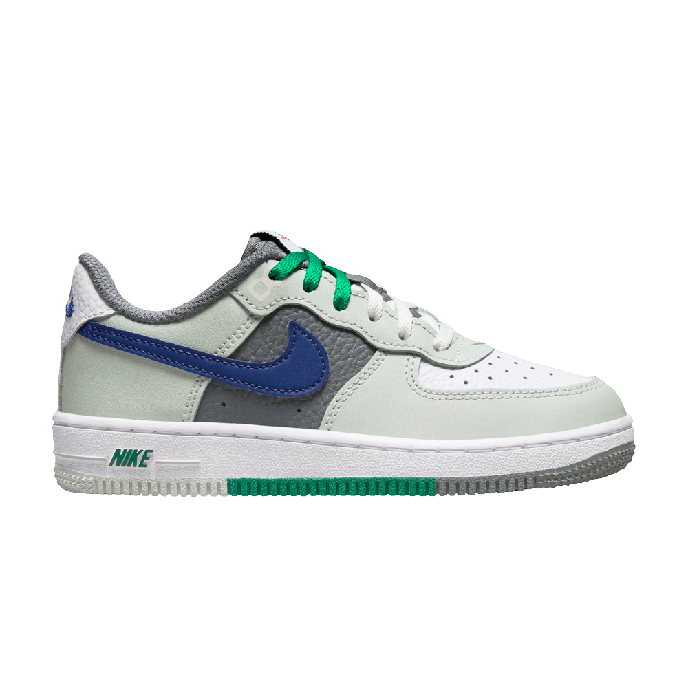 Кроссовки Nike Force 1 LV8 PS 'Split - Light Silver Deep Royal'