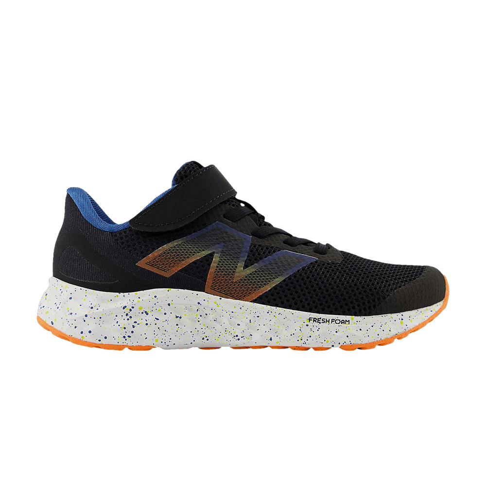 fresh-foam-arishi-v4-bungee-lace-top-strap-little-kid-black-blue-blaze-orange-paaribs4