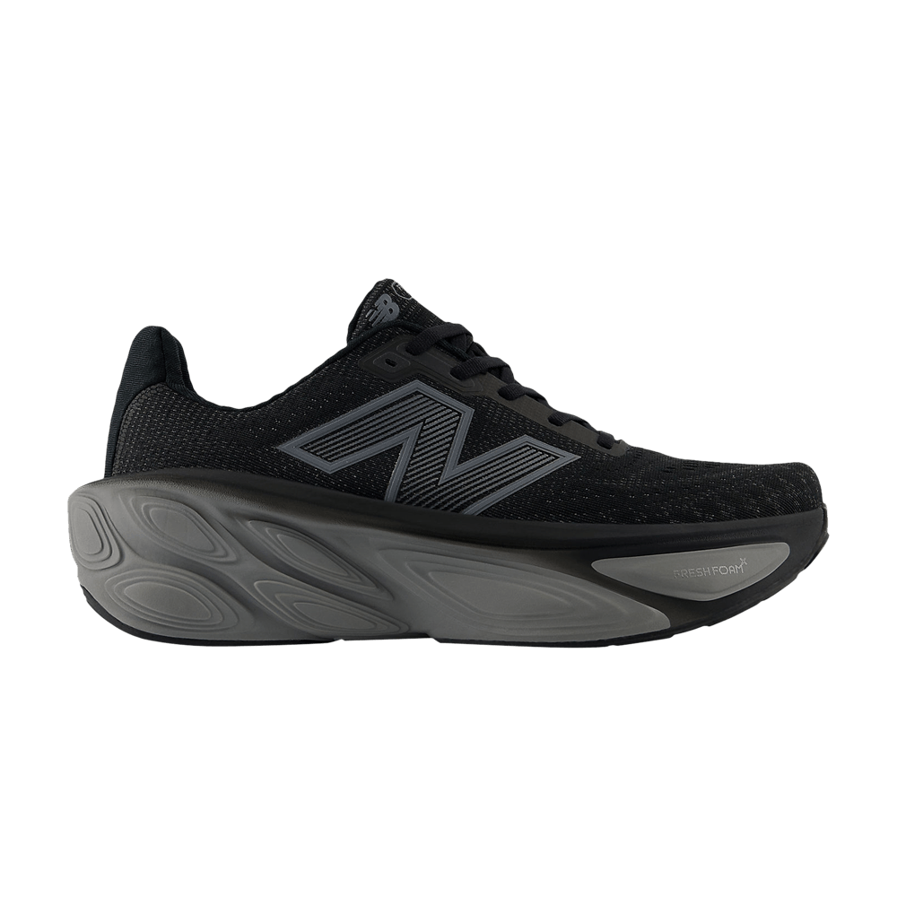 Кроссовки New Balance Fresh Foam X More v5 4E Wide 'Black Silver Metallic'