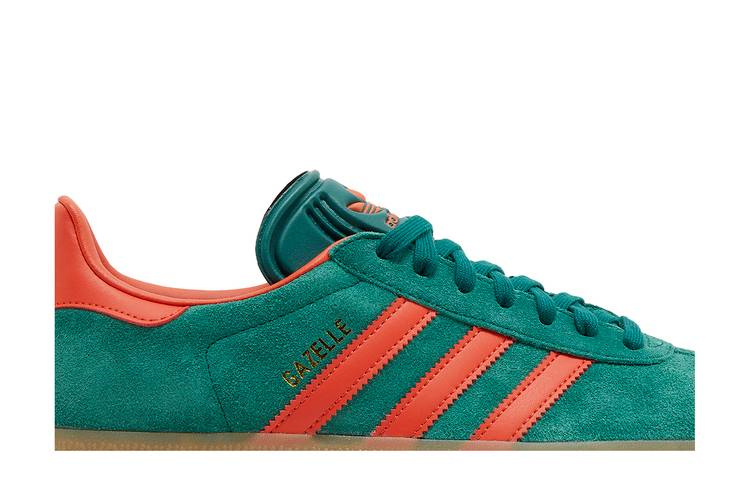 Кроссовки adidas Gazelle 'Collegiate Green Preloved Red'