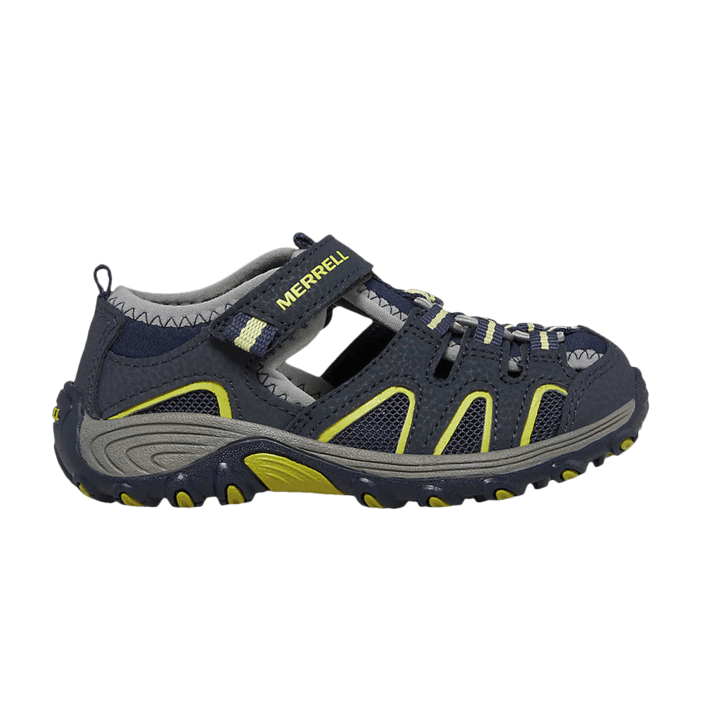 Кроссовки Merrell Hydro H2O Sandal Little Kid 'Navy Lime'