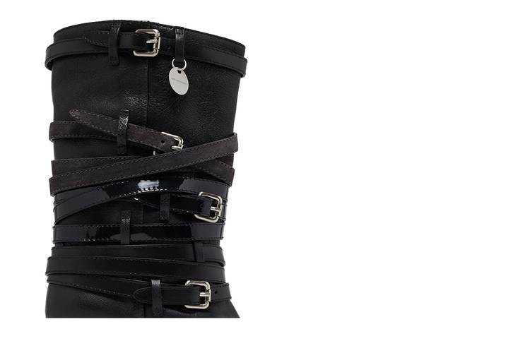 Kiko Kostadinov Wmns Quad Belt Boot 'Onyx'