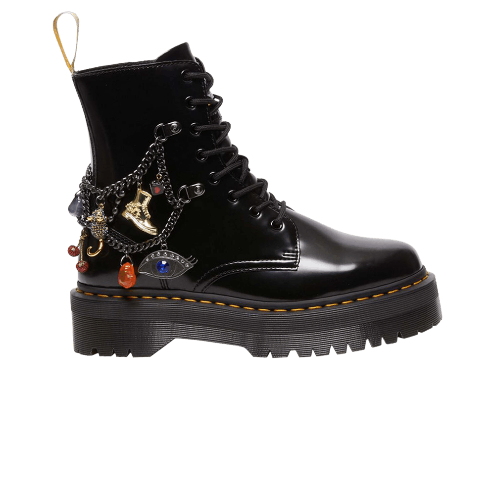 Dr. Martens Marc Jacobs x Wmns Jadon Smooth Leather Platform Boot Black 31396001