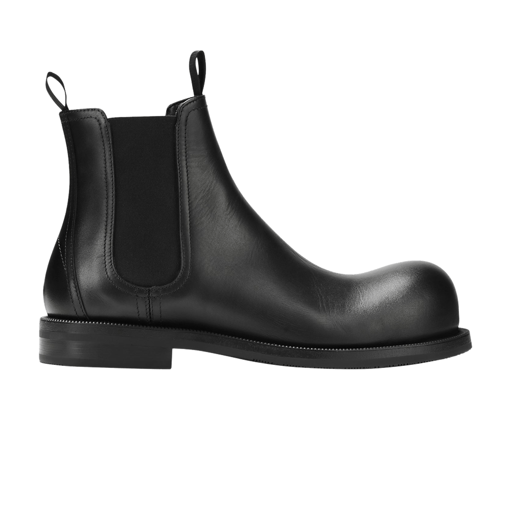 Martine Rose Bulb Toe Chelsea Boot 'Black'
