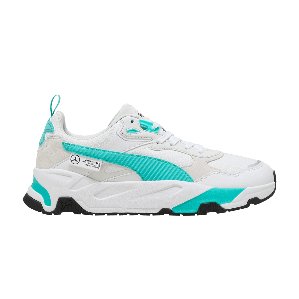 Puma Mercedes AMG Petronas F1 x Trinity White Sheen Green 308516 02