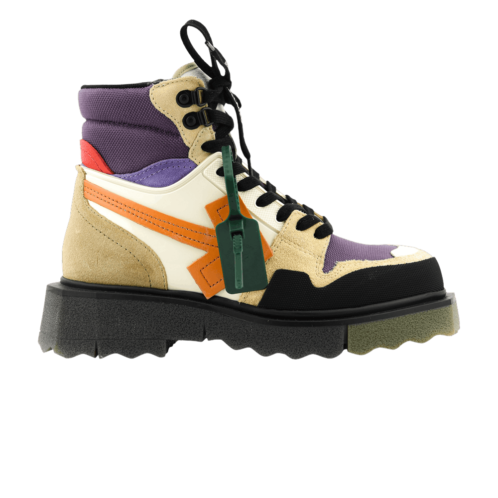 Кроссовки Off-White Hiking Sponge Sneakerboot 'Sand Purple Orange'