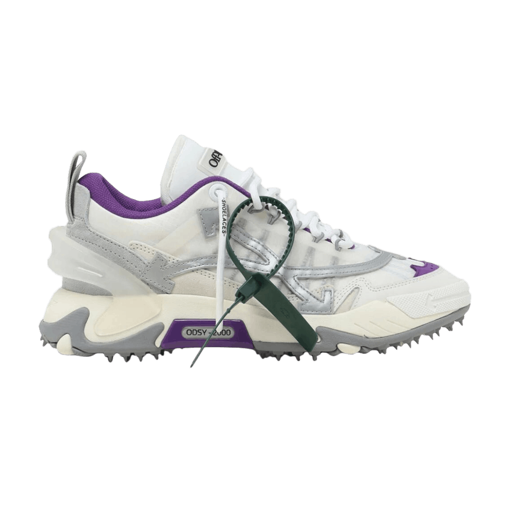 Кроссовки Off-White Wmns ODSY-2000 'White Light Grey Purple'