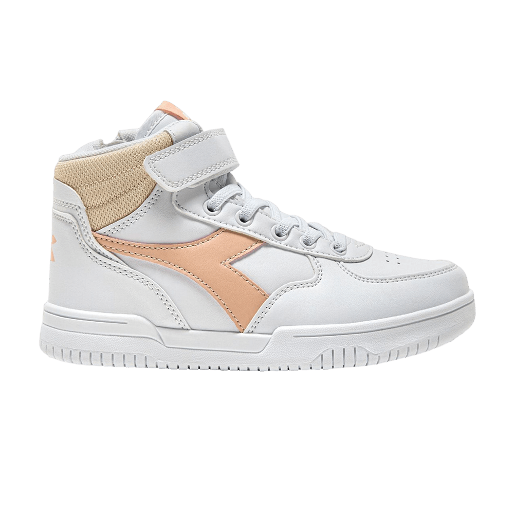 Кроссовки Diadora Raptor Mid Little Kid 'White Peach Parfait'