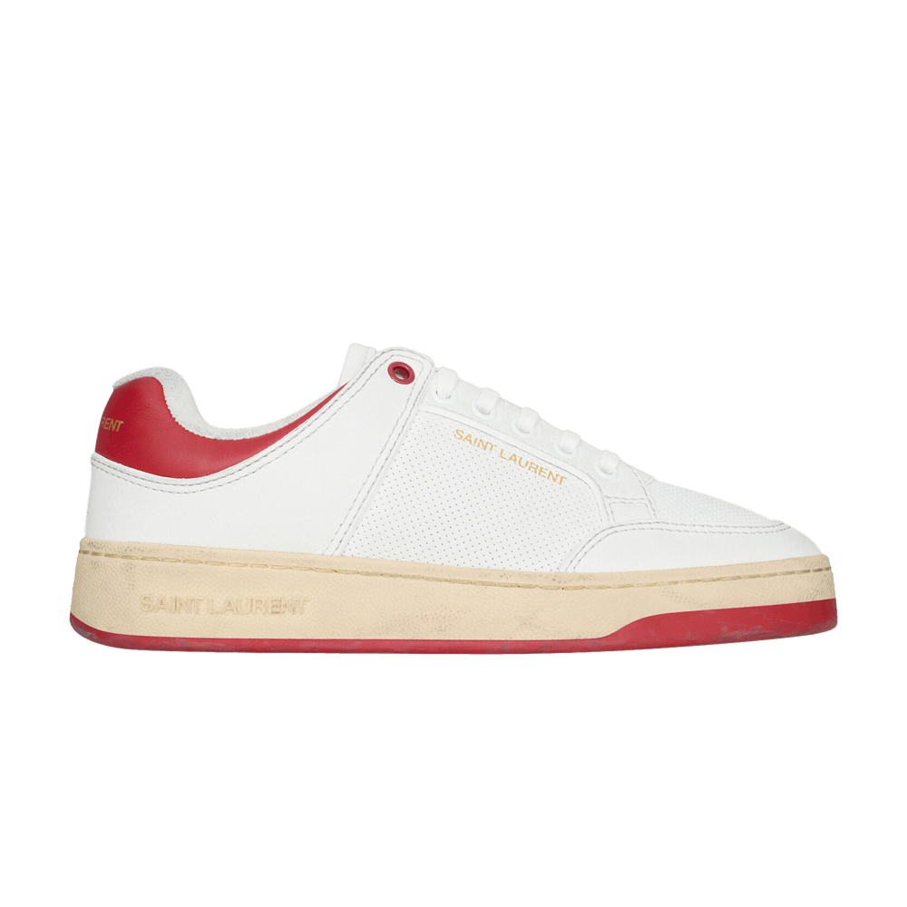 Кроссовки Saint Laurent SL-61 Low 'White Vintage Red'