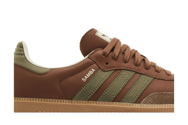 Кроссовки adidas Samba OG 'Brown Olive Strata'