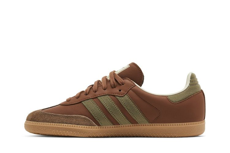 Кроссовки adidas Samba OG 'Brown Olive Strata'