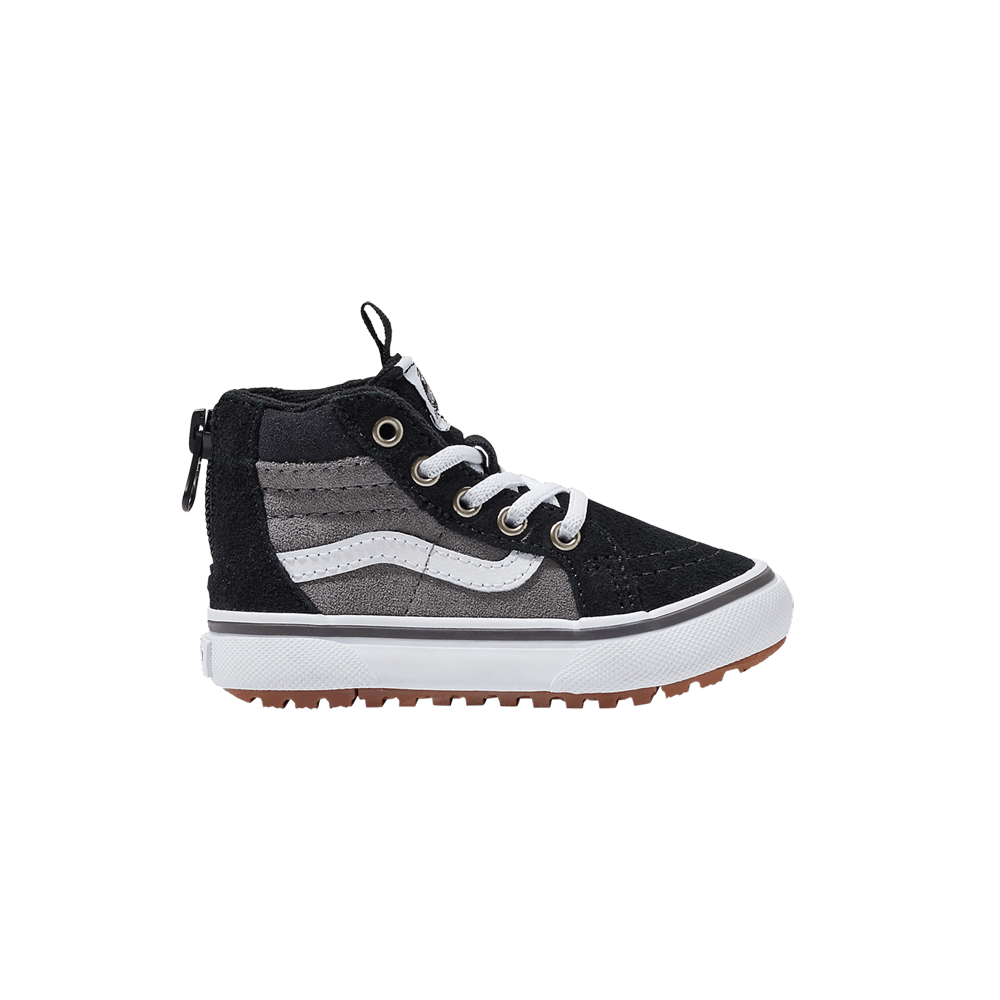 Кроссовки Vans Sk8-Hi Zip MTE Toddler 'Insulated - Black Grey'