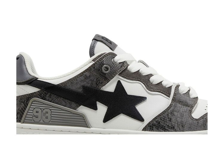 Кроссовки BAPE Sk8 Sta #1 'Black Snakeskin'