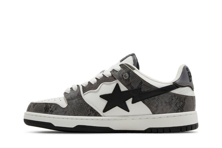 Кроссовки BAPE Sk8 Sta #1 'Black Snakeskin'