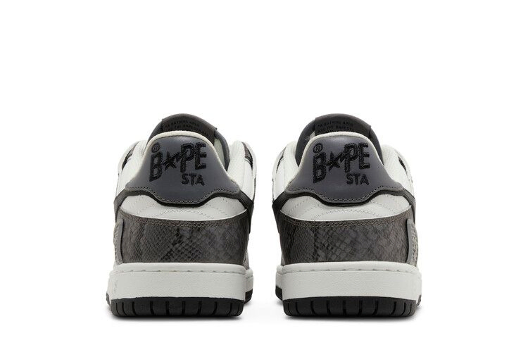 Кроссовки BAPE Sk8 Sta #1 'Black Snakeskin'