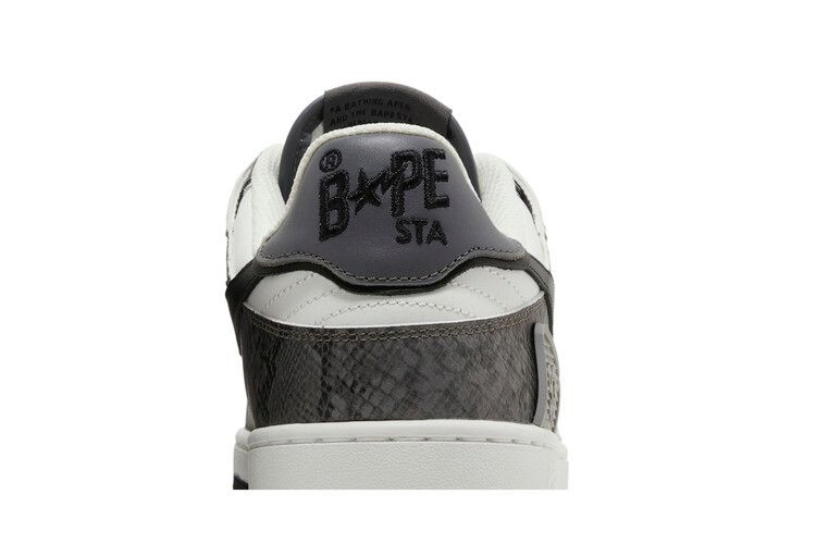 Кроссовки BAPE Sk8 Sta #1 'Black Snakeskin'