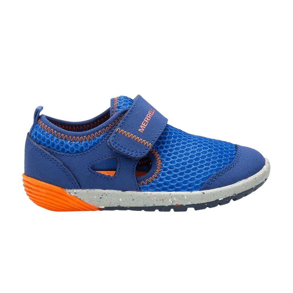 Кроссовки Merrell Bare Steps H2O Little Kid 'Blue Orange'