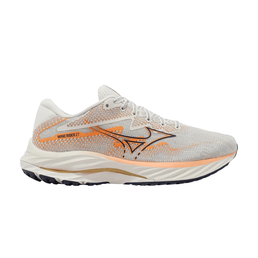 Кроссовки Mizuno Wmns Wave Rider 27 'Snow White Coral Reef'