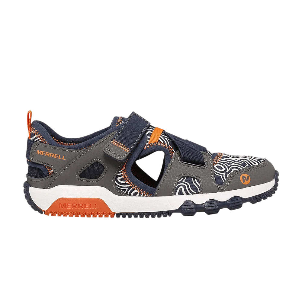 Кроссовки Merrell Hydro Free Roam Sandal Big Kid 'Chroma Monarch - Grey Navy'