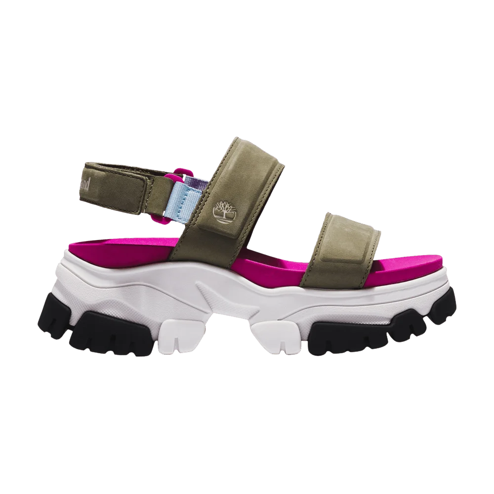 Timberland Wmns Adley Way Backstrap Sandal 'Dark Green'