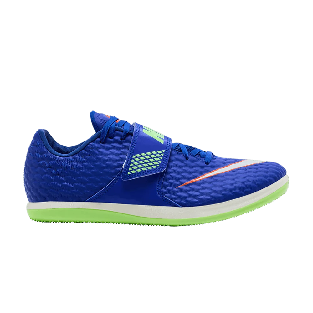 Кроссовки Nike High Jump Elite 'Racer Blue Lime Blast'