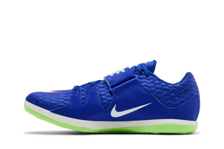 Кроссовки Nike High Jump Elite 'Racer Blue Lime Blast'