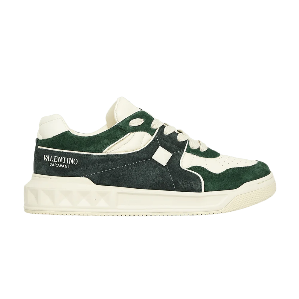 Кроссовки Valentino One Stud Low 'Green'