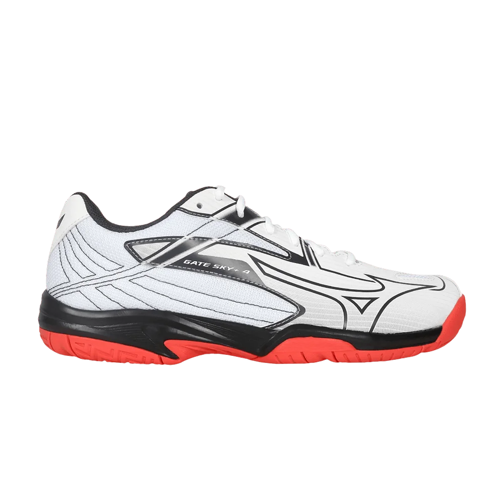 Кроссовки Mizuno Gate Sky Plus 4 Wide 'White Fiery Coral'