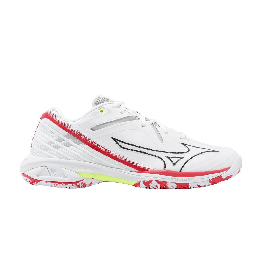 Кроссовки Mizuno Wave Claw 3 Wide 'White Radiant Red'