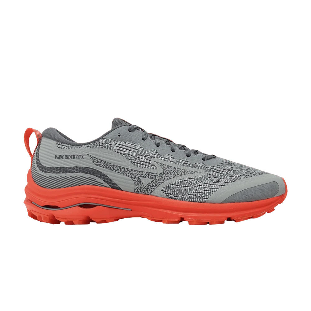 Кроссовки Mizuno Wave Rider GORE-TEX 'Abyss Tangerine Tango'