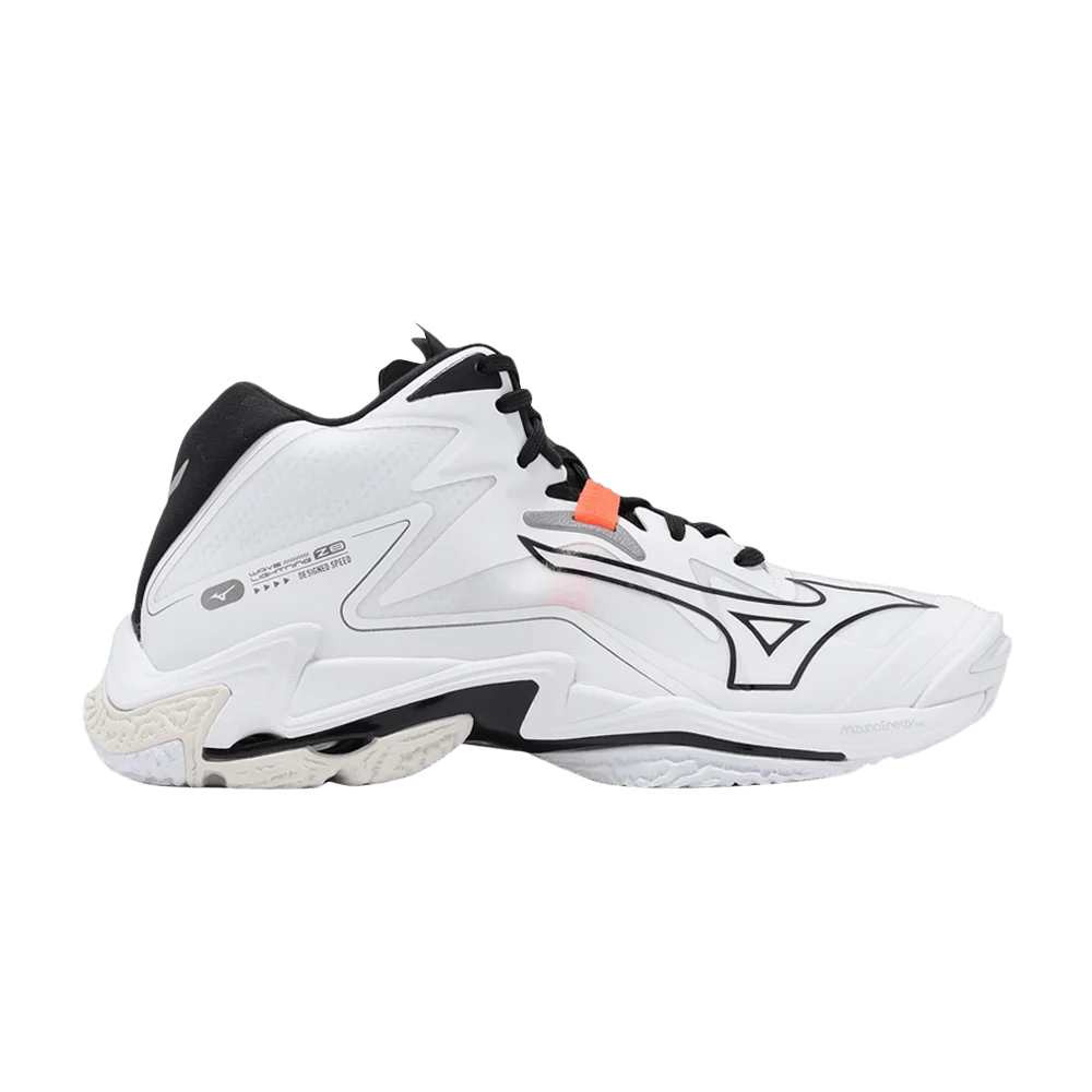 Кроссовки Mizuno Wave Lightning Z8 Mid 'White Black'
