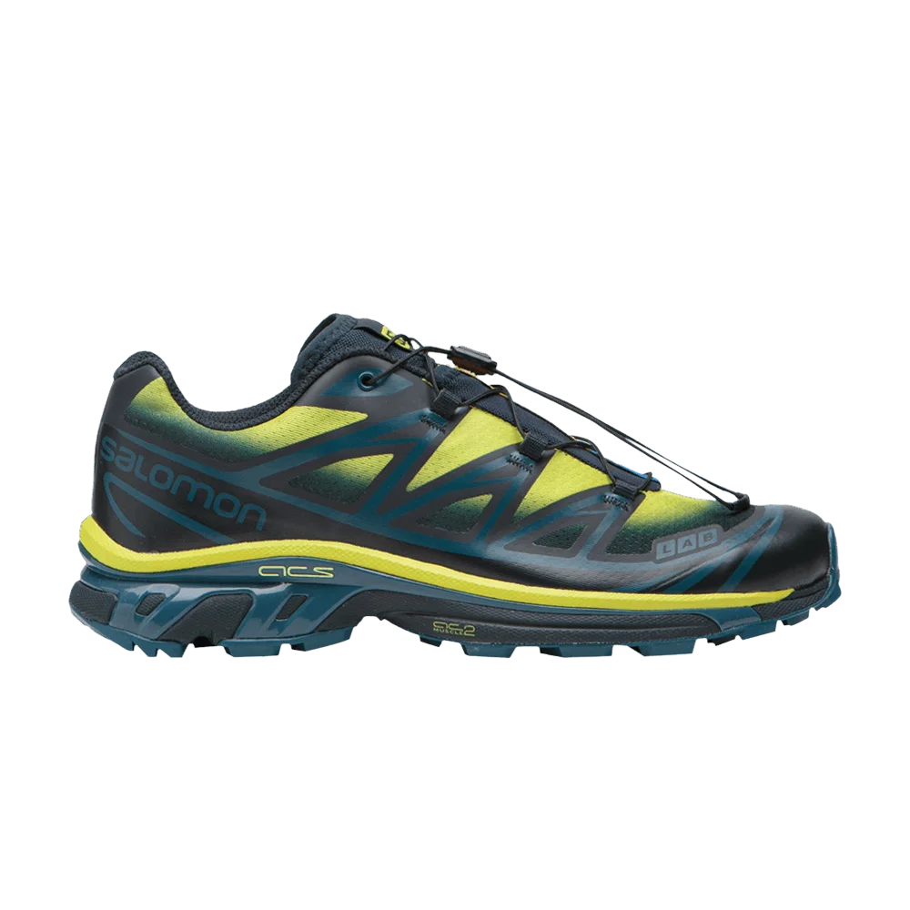 Кроссовки Salomon XT-6 Skyline 'Carbon Sunny Lime'
