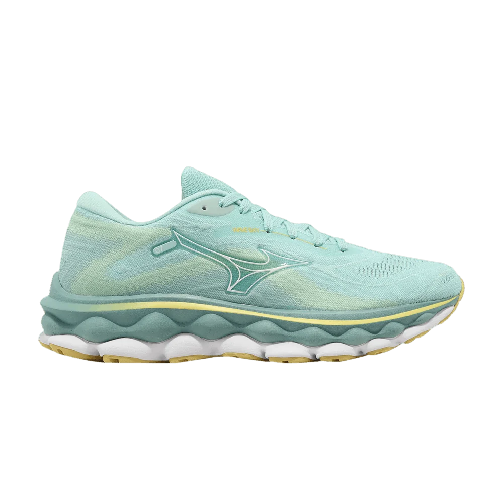 Кроссовки Mizuno Wmns Wave Sky 7 'Eggshell Blue'